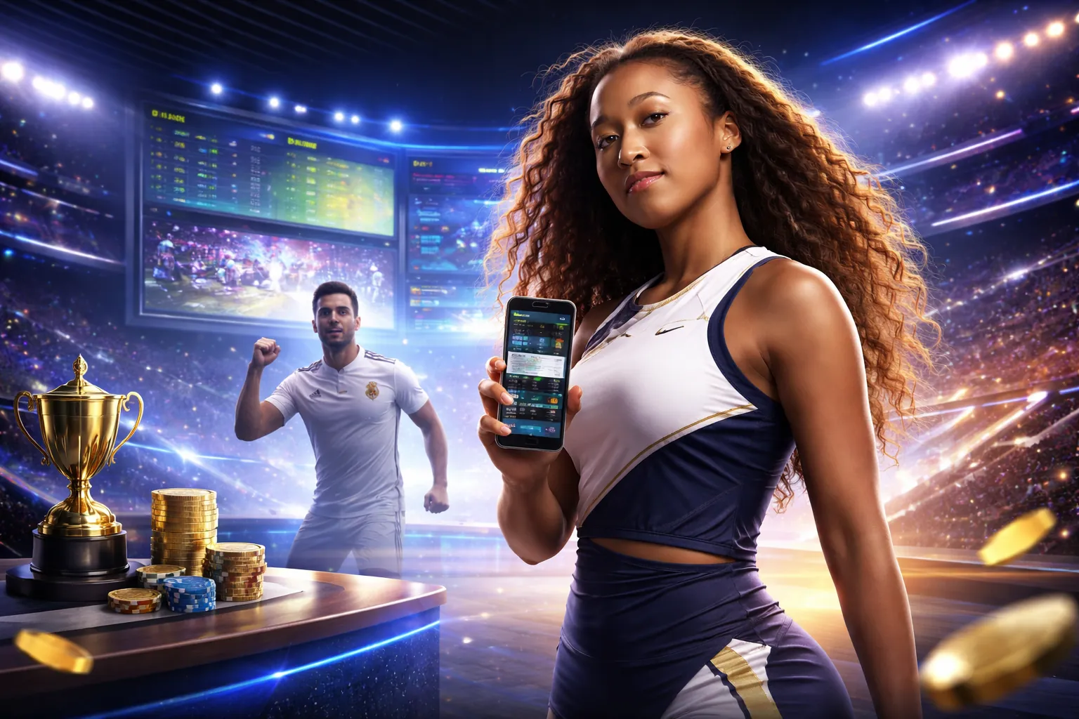 Đại sứ thương hiệu 1xBet Eva trên Hi88 Fit